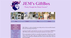 Desktop Screenshot of jemsgiftbox.com.au